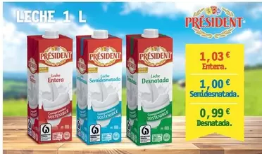 Président - Leche
