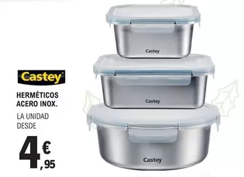 Castey - Herméticos Acero Inox