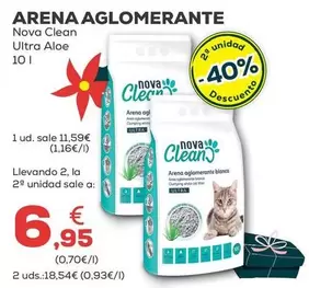 Nova Clean - Arena Aglomerante