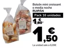 Ruipan - Bolson Mini Croissant O Media Noche