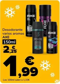 Axe - Desodorante Varios Aromas