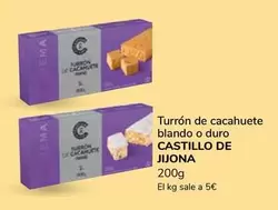 Castillo De Jijona - Turrón De Cacahuete Blando O Duro