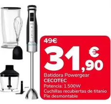 Cecotec - Batidora Powergear