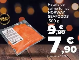 Norway Seafoods - Retalls De Salmo Fumat
