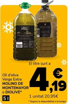 Diolive - Oli D'Oliva Verge Extra