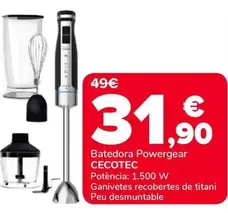Cecotec - Batedora Powergear