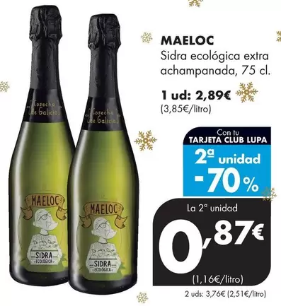 Maeloc - Sidra Ecologica Extra Achampanada