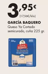 García Baquero - Queso Ya Cortado Semicurado, Cuna