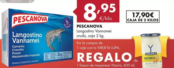 Pescanova - Langostino Vannamei Crudo