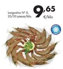 Langostino N° 0, 20/30 Piezas/Kilo