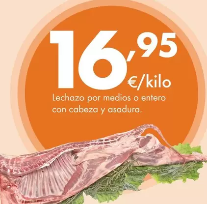 Lechazo Por Medios O Entero Cabeza Y Asadura