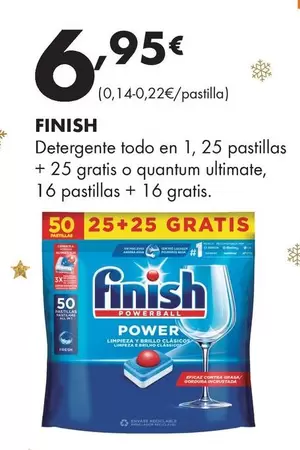 Finish - Detergente Todo En 1 O Quantum Ultimate