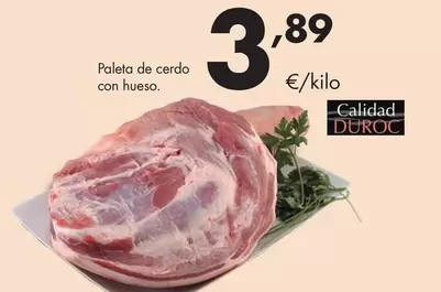 Paleta De Cerdo Con Hueso