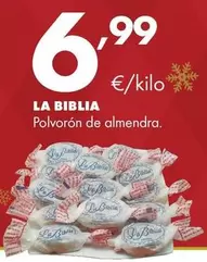 La Biblia - Polvorón De Almendra