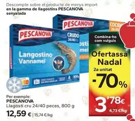 Pescanova - Llagostí Cru