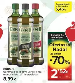 Coosur - Gamma D'Oli D'Oliva Verge Extra Monovarietal D'Il Senyalada