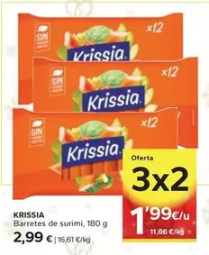 Krissia - Barretes De Surimi