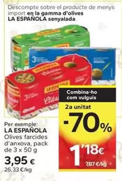 La Española - Olives Farcides D'Anxova