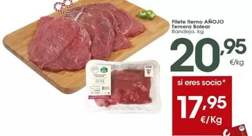 Filete Tierno Añojo Ternera Balear