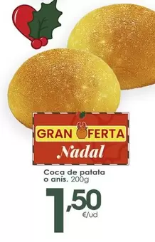 Coca De Patata O Anis