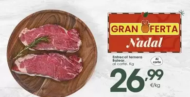 Entrecot Ternera Balear