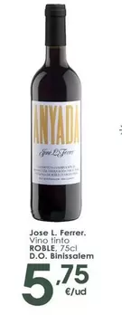 Jose L. Ferrer - Vino Tinto Roble D.O. Binissalem