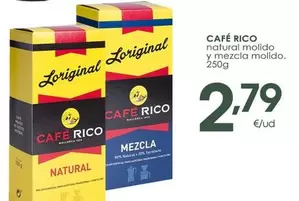 Cafe Rico - Natural Molido Y Mezcla Molido