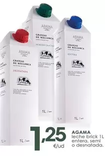 Agama - Leche Brick Entera, Semi O Desnatada