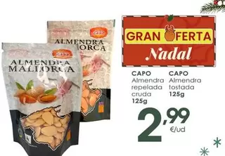 Capo - Almendra Repelada Cruda / Tostada