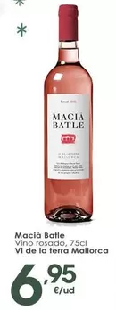 Macia Battle - Vino Rosado Vi De La Terra Mallorca