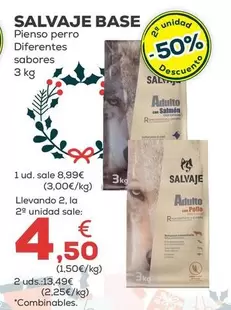 Salvaje Base - Pienso Perro 