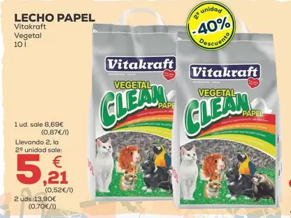 Vitakraft - Lecho Papel