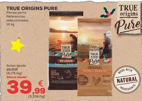 True Origins Pure - Pienso Perro
