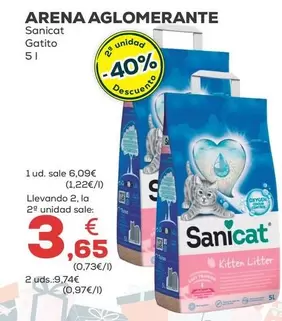 Sanicat - Arena Aglomerante