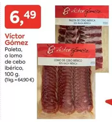 Paleta, O Lomo De Cebo Iberico