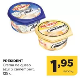 Président - Crema De Queso Azul O Camembert