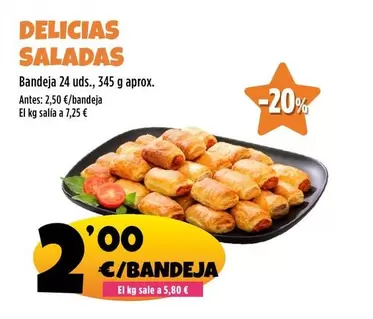 Delicias - Bandeja 24 Uds