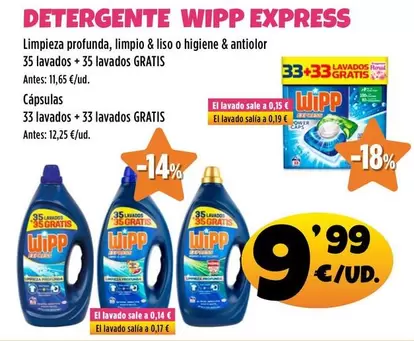 Wipp - Detergente Express