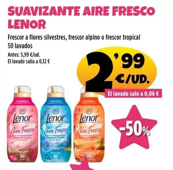 Aire - Lenor Suavizante  Fresco