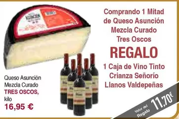 Tres Oscos - Queso Asuncion Mezcla Curado