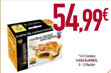 Cascajares - 1/4 Cordero