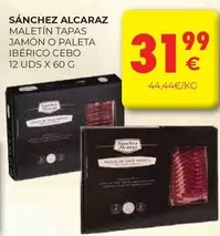 Sánchez Alcaraz - Maletin Tapas Jamon O Paleta Iberico Cebo