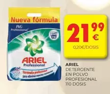 Ariel - Detergente En Polvo Profesional