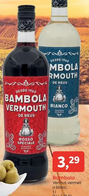 Bamboleo - Vemouth Vermell O Blanc