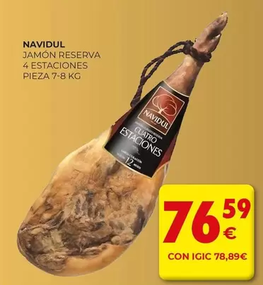 Navidul - Jamón Reserva 4 Estaciones
