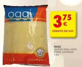 oggi - Queso Rallado Para Gatinar