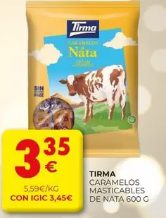Tirma - Caramelos Masticables De Nata