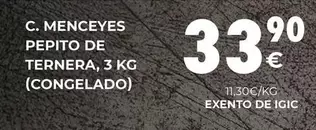 C. Menceyes Pepito De Ternera