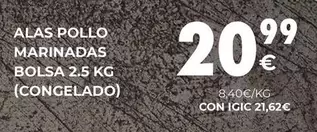 Alas Pollo Marinadas