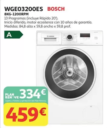 Bosch - Wge03200es